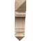 Ekena Millwork Merced Arts & Crafts Rough Sawn Bracket, Douglas Fir, 4"W x 16"D x 16"H BKT04X16X16MRC03RDF - alternate 4